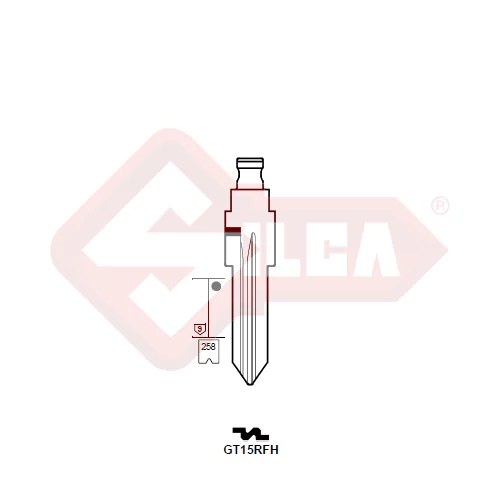 GT15RFH (Silca) penge