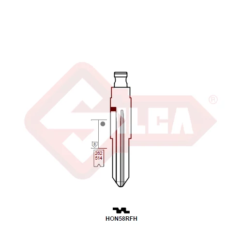 HON58RFH (Silca) penge