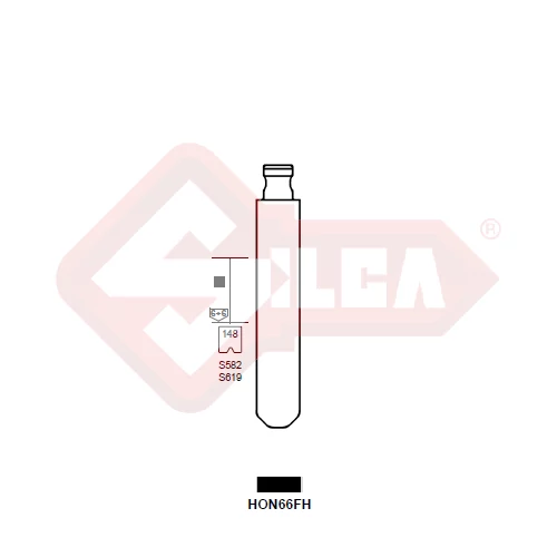 HON66FH (Silca) penge