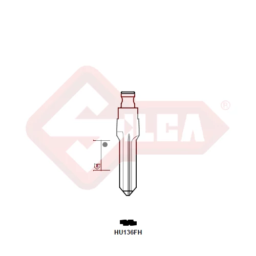 HU136FH (Silca) penge