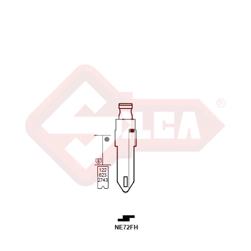 NE72FH (Silca) penge