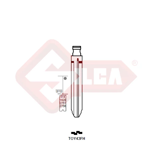 TOY43FH (Silca) penge