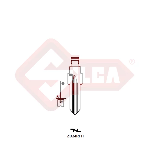 ZD24RFH (Silca) penge