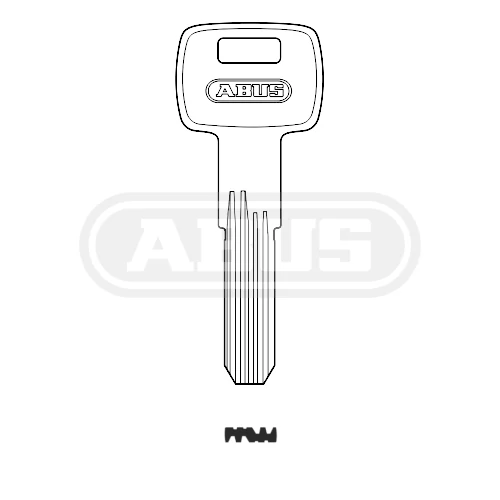 ABUS D45 nyerskulcs