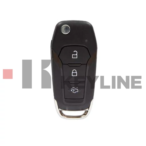 FORD RANGER 3 gombos komplett bicskakulcs 433MHZ ID47 FRD002 (KEYLINE)