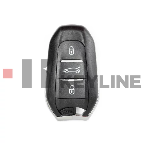 CITROEN, PEUGEOT 3 gombos komplett kulcs KEYLESS PCF7945A PSA003 (Keyline)