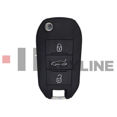 PEUGEOT 3 gombos komplett bicskakulcs 4A PSA007 (Keyline)
