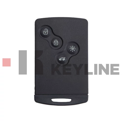 RENAULT 4 gombos Smart Card 433MHZ, ID4A RNG002 (KEYLINE)