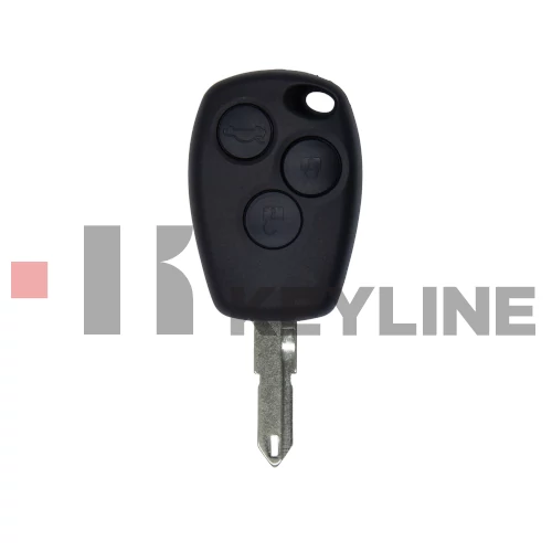 RENAULT CLIO III MODUS/KANGOO 3 gombos TÁVIRÁNYÍTÓS PCF7947 433MHZ RNG011 (KEYLINE)