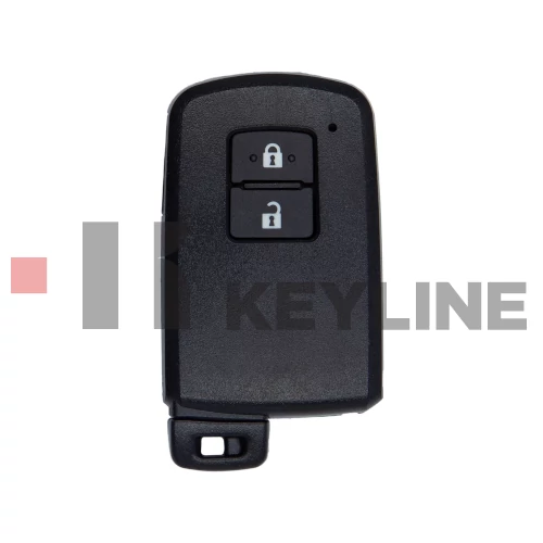 TOYOTA AURIS, YARIS, KEYLESS GO 2 GOMBOS 433 MHZ ID7A TMC001 (KEYLINE)