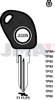 T.GT10BTE  FI-11P5    chip nélkül   JMA
