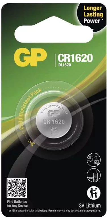 GP gombelem CR1620