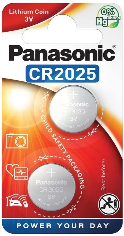 ELEM CR2025 3V LITHIUM PANASONIC