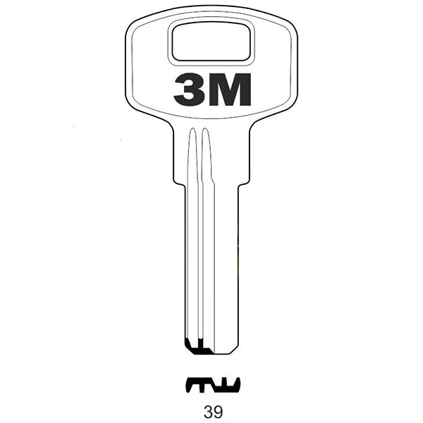 3M gyári pontfuratos nyerskulcs
