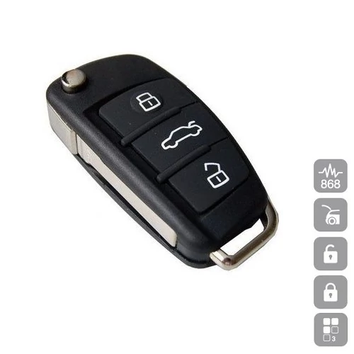 AUDI 3 GOMBOS A6 2004-2011, Q7 2007-2015  ID8E 868MHZ