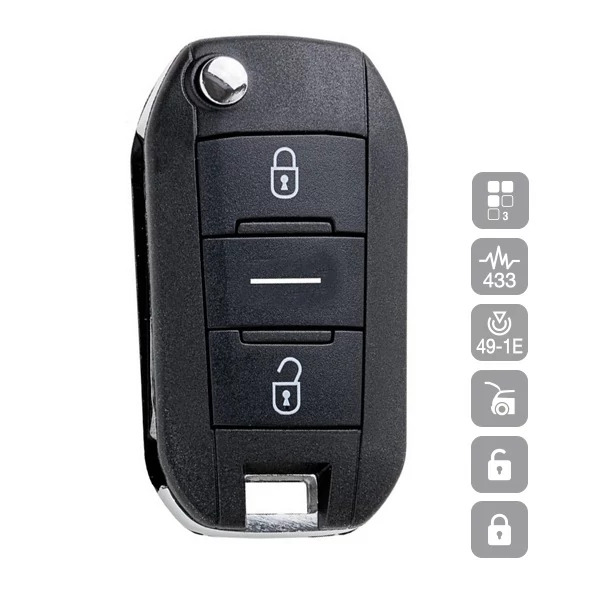 CITROEN BERLINGO,C3,JUMPY,FIAT SCUDO,DOBLO,PEUGEOT EXPERT 3 GOMBOS BICSKA ID49 HU83R30 (SILCA)