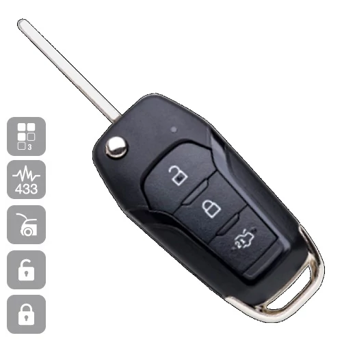 FORD RANGER 3 gombos 433MHZ ID47 HU101R15 (Silca)