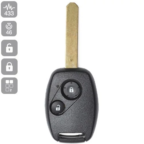 HONDA TÁVIRÁNYÍTÓ 2 GOMBOS CIVIC ID46