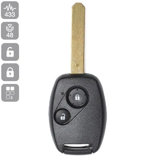 HONDA TÁVIRÁNYÍTÓ 2 GOMBOS 433MHz ID48