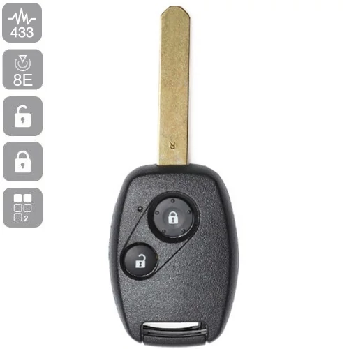 HONDA ACCORD,CIVIC,FR-V,JAZZ, 2 GOMBOS 433MHZ ID8E HON66R37 (SILCA)