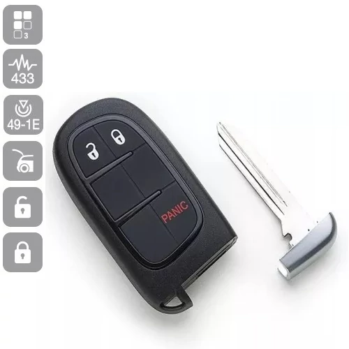 JEEP CHEROKEE 2014- KOMPLETT ID49 433MHZ   CY24P21 (SILCA)