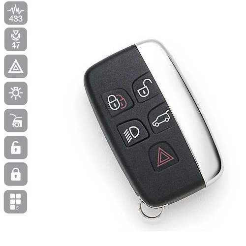 LAND ROVER FREELANDER, RANGE ROVER, DISCOVERY 4+1 GOMBOS 433MHZ ID47 HU101P11 (SILCA)