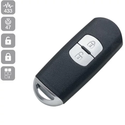 MAZDA 2 GOMBOS 2,3,6, CX-3,CX-5,  ID47 KEYLESS GO MAZ25RP32 (SILCA)