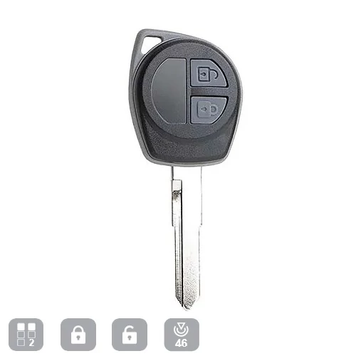 SUZUKI SWIFT 433MHz ID46 2 gombos HU133RR18 (Silca)