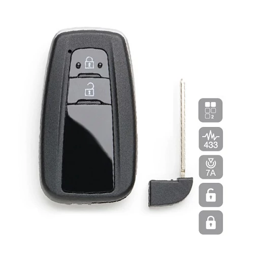 TOYOTA C-HR KEYLESS GO 2 GOMBOS ID7A TOY53AP18 (SILCA)