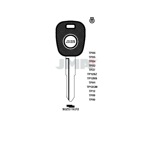 T.HU133RTE  SUZU-14P2    chip nélkül   JMA