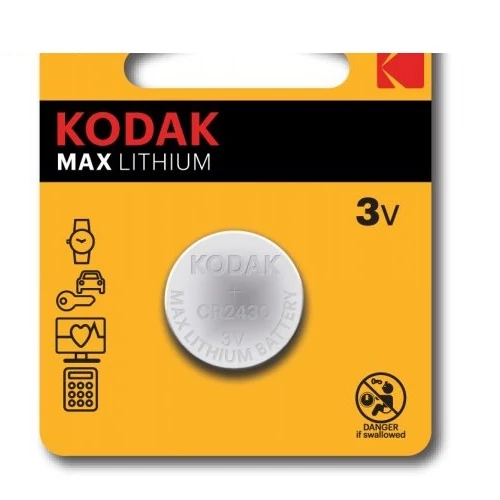 ELEM CR2430 3V LITHIUM KODAK