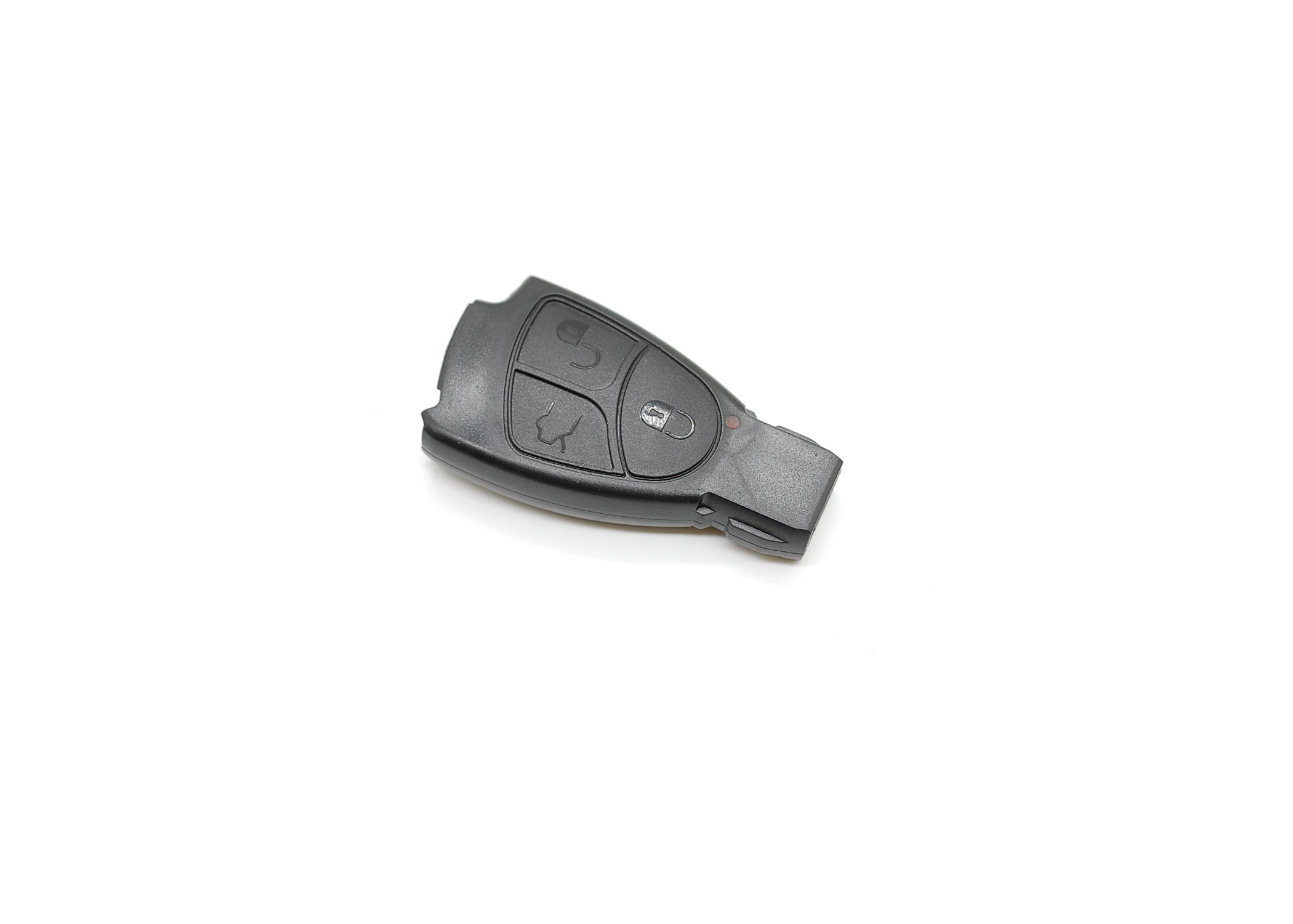 MERCEDES 3 gombos távirányítóház SMART KEY FEKETE BEDUGÓS