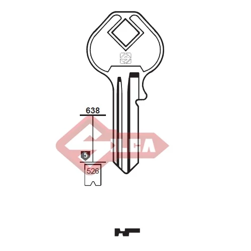MS6 L:MASTERLOCK K150