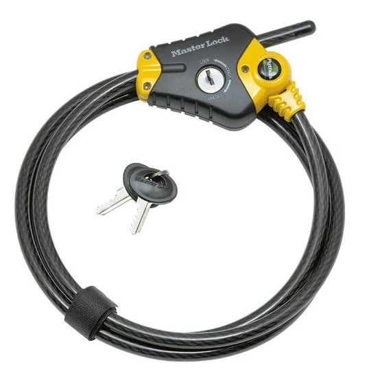 MASTERLOCK PYTHON 1,8 KÁBELZÁR 8418
