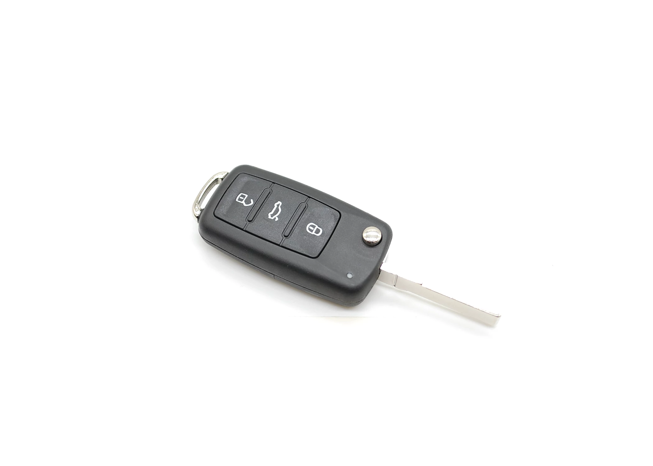 VW BICSKAKULCS ÚJ 3 gombos PENGÉVEL Stiftes