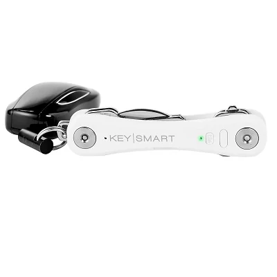 KeySmart Pro beépített TILE smart kulcsvadásszal Kulcstartó fekete - Kulcsrendszerező